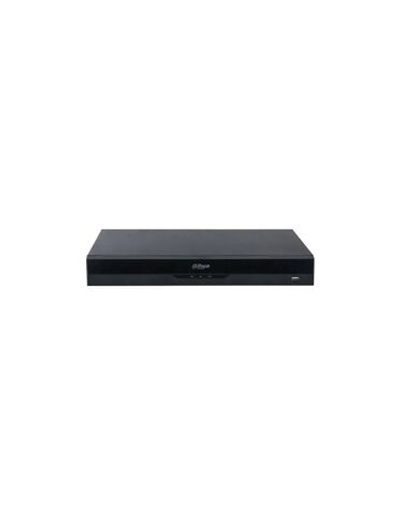 DAHUA DHI-NVR5216-8P-EI 16-канальный IP-видеорегистратор c PoE, 4K, H.265+, видеоаналитика, входящий поток до 384Мбит/с, 2 SATA III до 16Тбайт