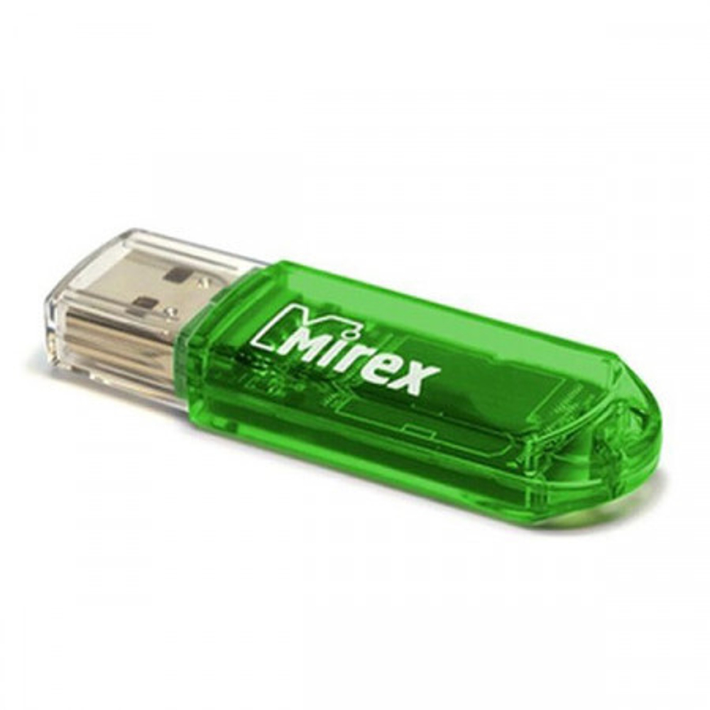 USB Флешка 4GB Mirex Elf, USB 2.0, зеленая