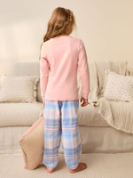 Пижама для девочки Next B26-747, Розовый, Голубой