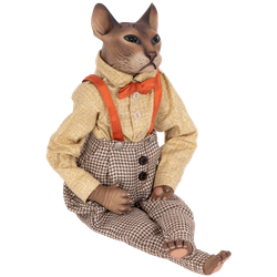 Кукла коллекционная Кот Бруно