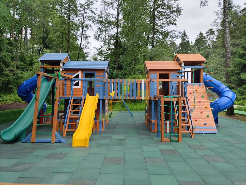 Детская деревянная площадка "Домик 7 " (мод.2)