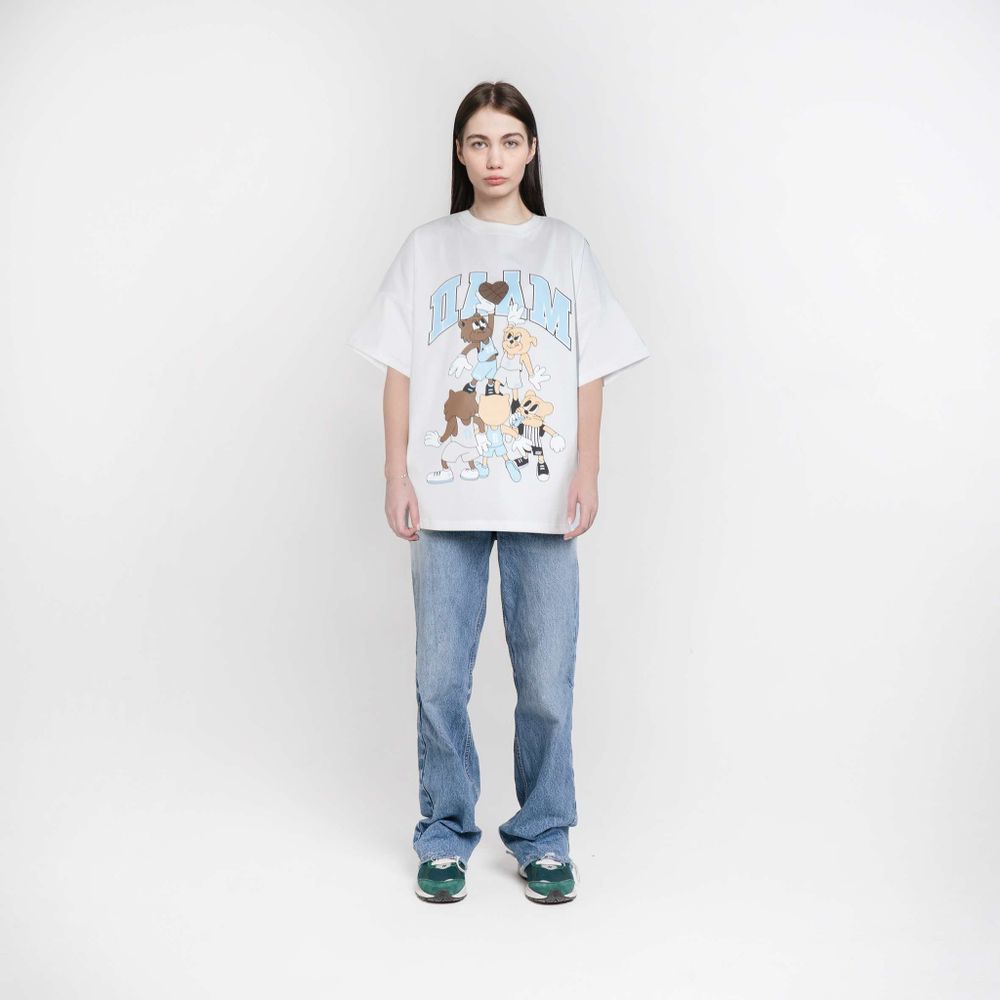 Футболка Dissident Team Play Белая