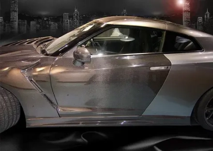 Карбоновые двери для Nissan GT-R R35 Ниссан тюнинг обвес