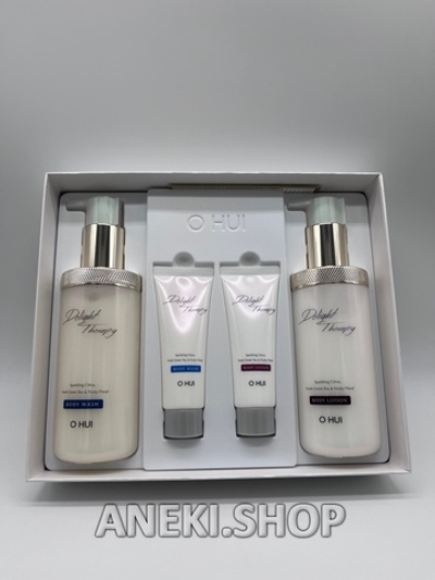 Набор уходовый для тела гель и лосьон OHUI Delight Therapy Body Care Set