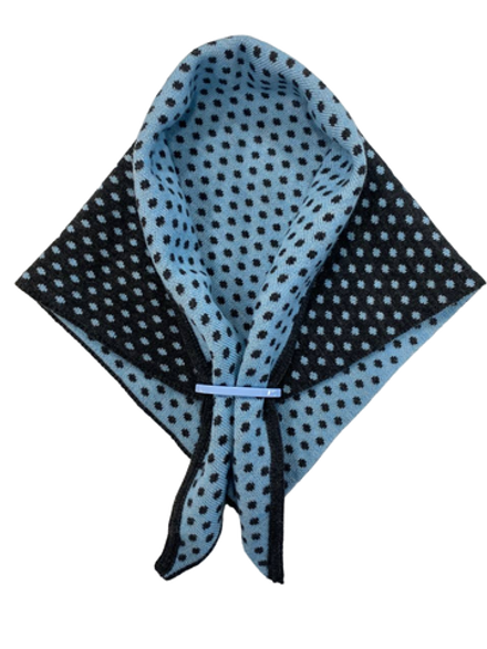 Косынка детская К510-26/24 голубая/графит