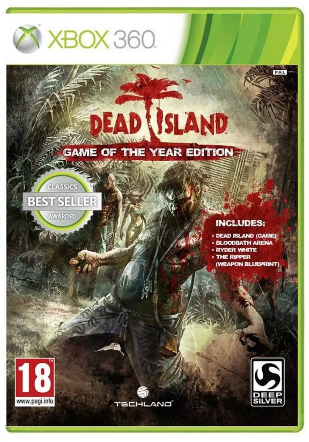 Dead Island GOTY (Xbox 360) Б/У