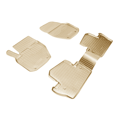 Ковры в салон Norplast/Unidec для Volvo V60 в кузове F (2010-), Бежевый, арт.NPA11-C96-460-B