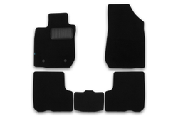 Коврики в салон для LADA Largus 5 мест 2012-2021, 2021-, универсал, 5 шт. (текстиль) KLEVER03522722110KH