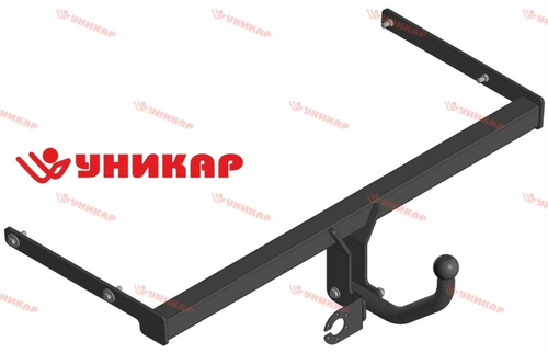 Фаркоп Skoda Octavia II с 06.2004-2013 г, 2005-2012 г. до 2013 г. А5, A7 (без электрики) (Уникар)