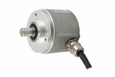 INNOCONT Инкрементальный энкодер d=50мм, выступающий вал 10мм, 2048 имп/об, 5…30vdc, выход ttl/htl с инверсие EIP 50BO 10630V2048-R2