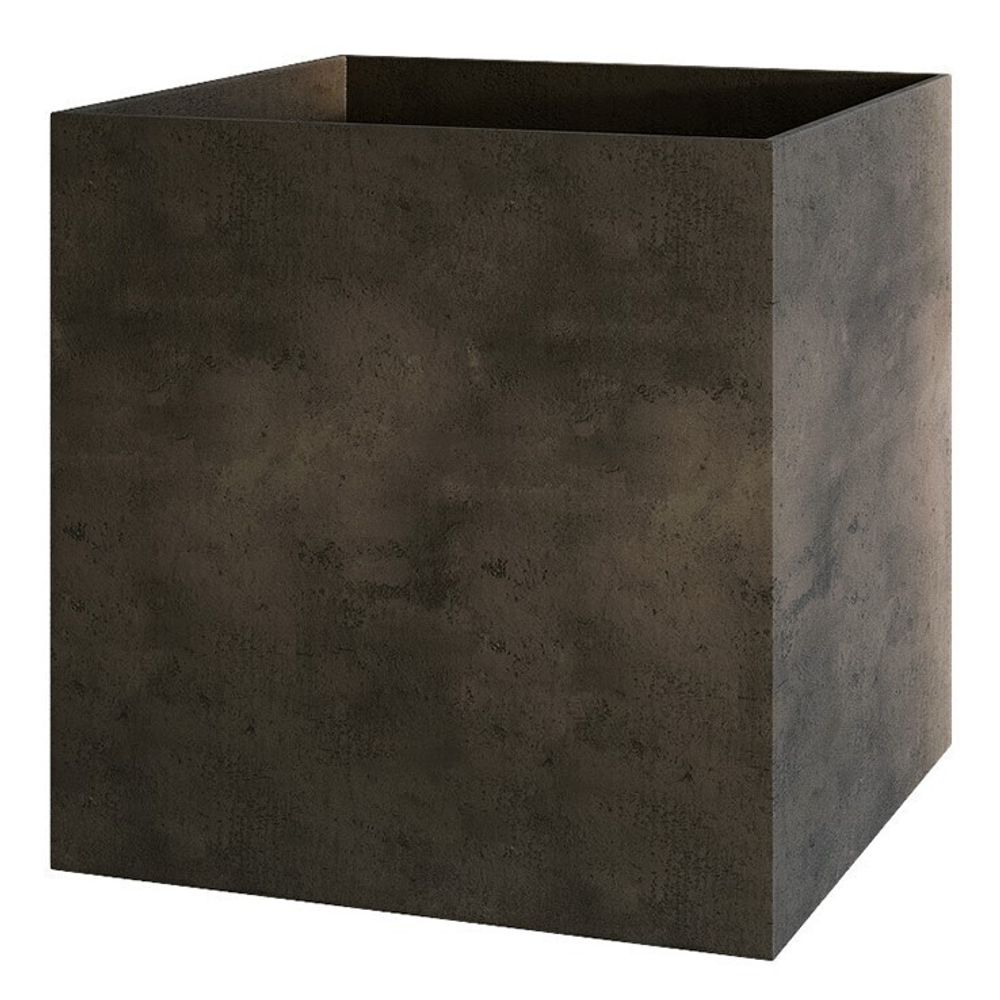 Кашпо CUBE BREZENT GREY 90 x 90 x 90