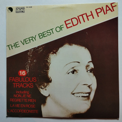 Винтажная виниловая пластинка LP Edith Piaf The Very Best Of (Болгария 1989)