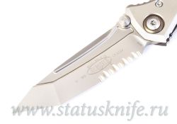 Нож Microtech Socom Bravo 261-8CFTI Partially Serrated Tanto Bronze Collarфотография - 2