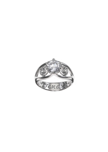 "Рутера" кольцо в родиевом покрытии из коллекции "Teona"  от Jenavi