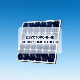Двусторонние солнечные панели