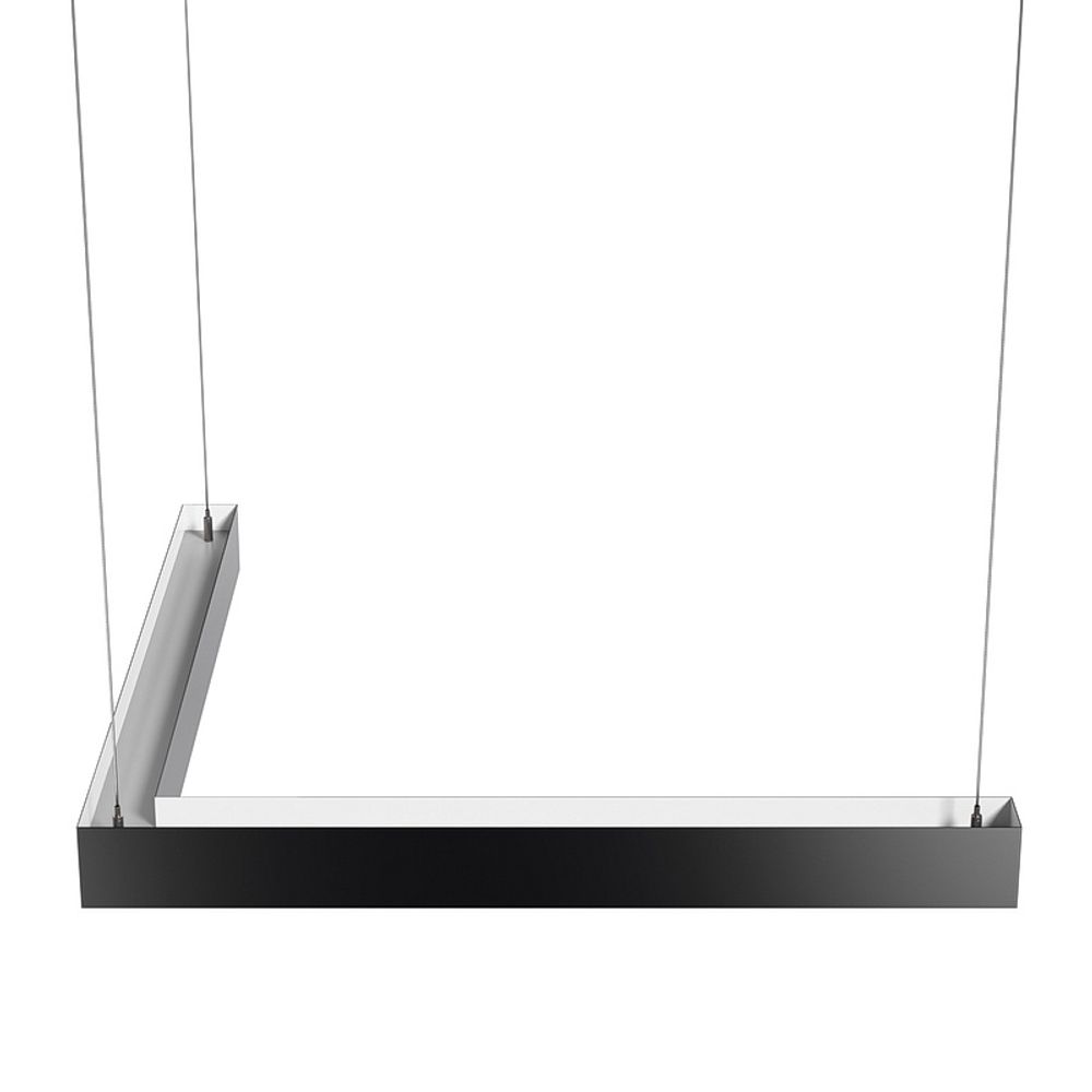 Светильник потолочный Г-образный 100вт 800x400x80мм