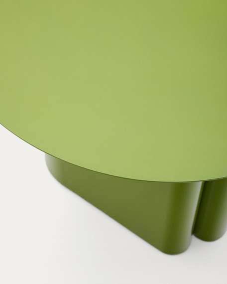 Журнальный столик Arvin Ø55x38 см, зеленый металл