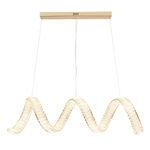 Люстра Crystal Lux MUSIKA SP100W LED L1200 GOLD