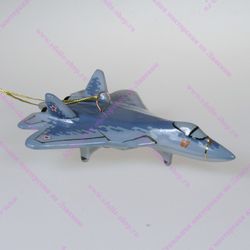 Елочная игрушка Самолет Сушка 57