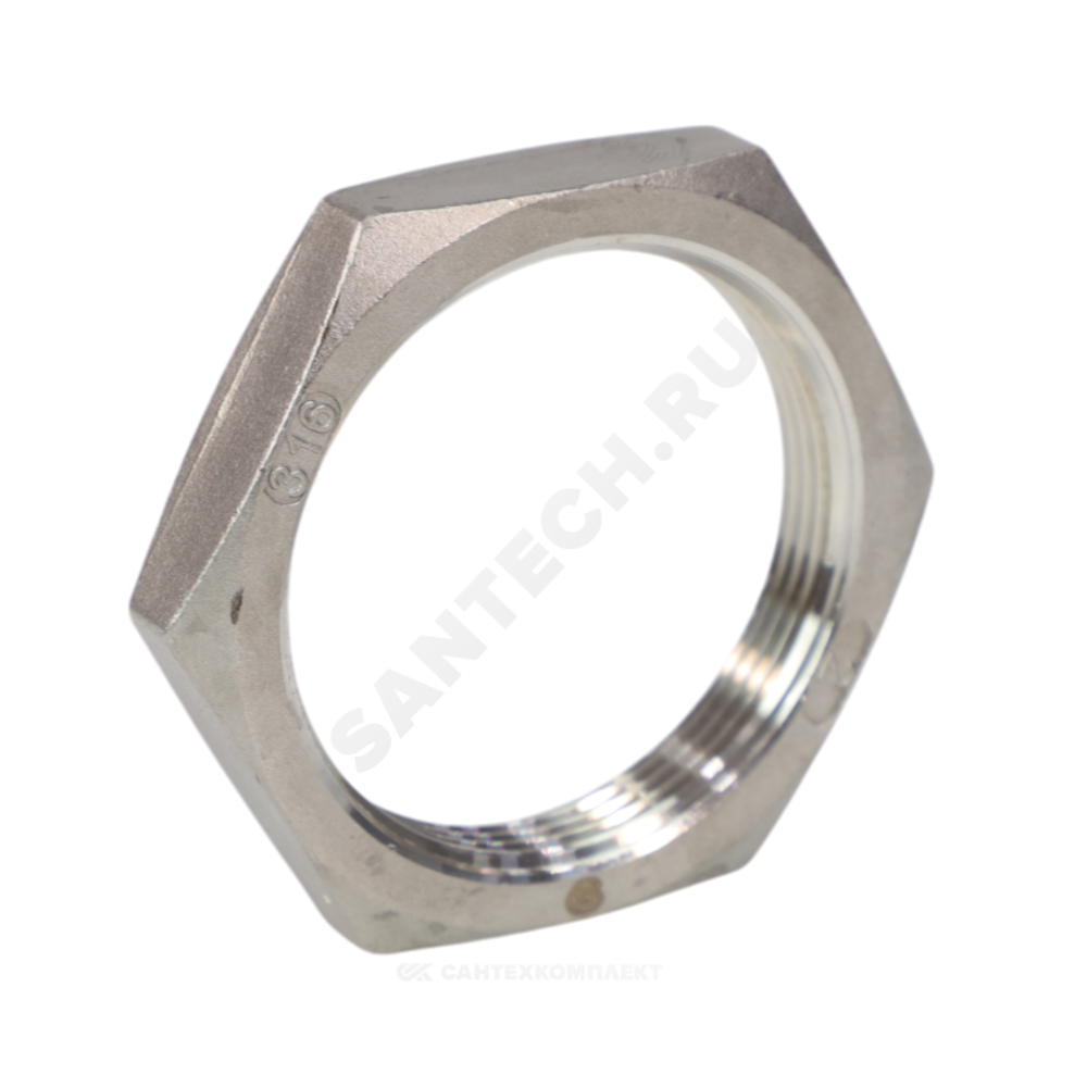 Контргайка сталь нерж Ду 50 (2") ВР Benarmo