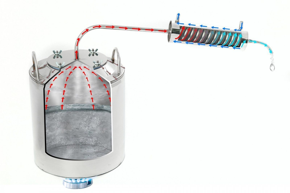 Самогонный аппарат АЛКОВАР "Эконом" 12л.