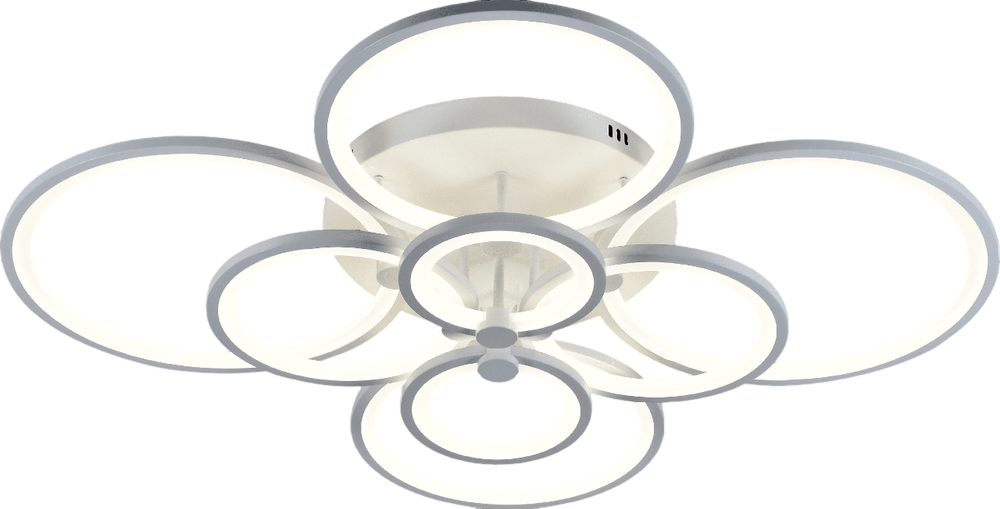 Люстра LI8832/8, белая, 256W, LM12000, 970*830*195 мм