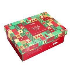 Набор из четырех кружек Knitted tale из коллекции New Year Essential, 380 мл