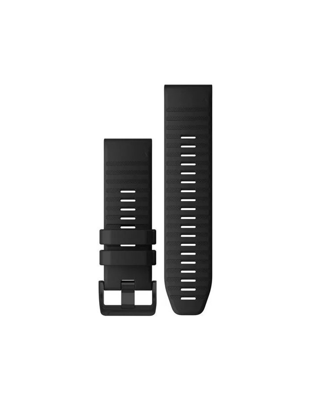 Ремешок силиконовый 26 мм. Premium для Garmin Fenix 7x/6x/5x/5x plus/3, Descent, Tactix, Enduro, D2, быстросъемный QuickFit Черный