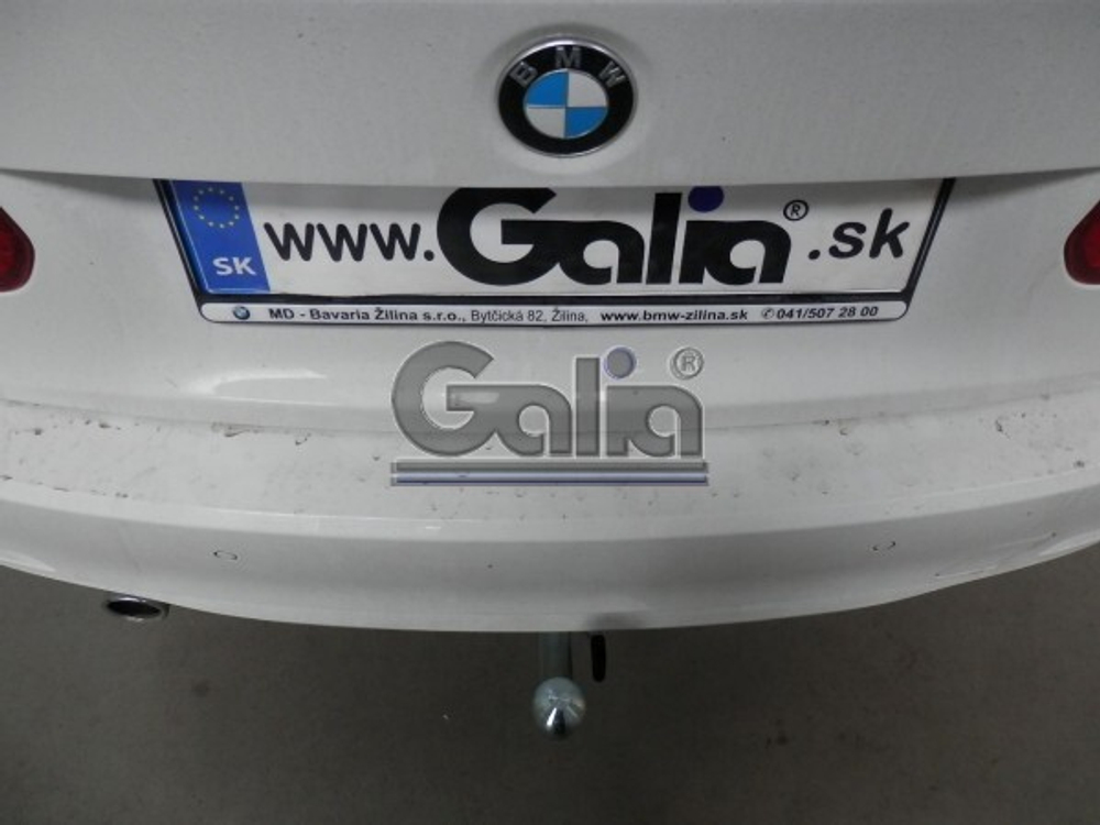 Фаркоп оцинкованный Galia B021A для BMW BMW 3-Series 2011- седан/универсал, BMW 1-Series 2011-, (паспорт и сертификат в комплекте)(без электрики)