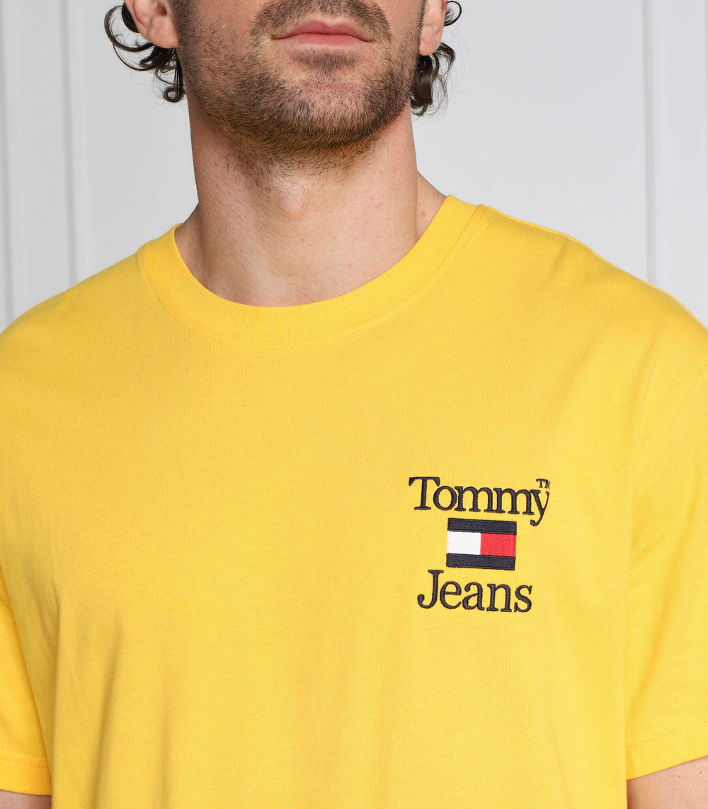 футболка Tommy Jeans - желтый(DM0DM15673)