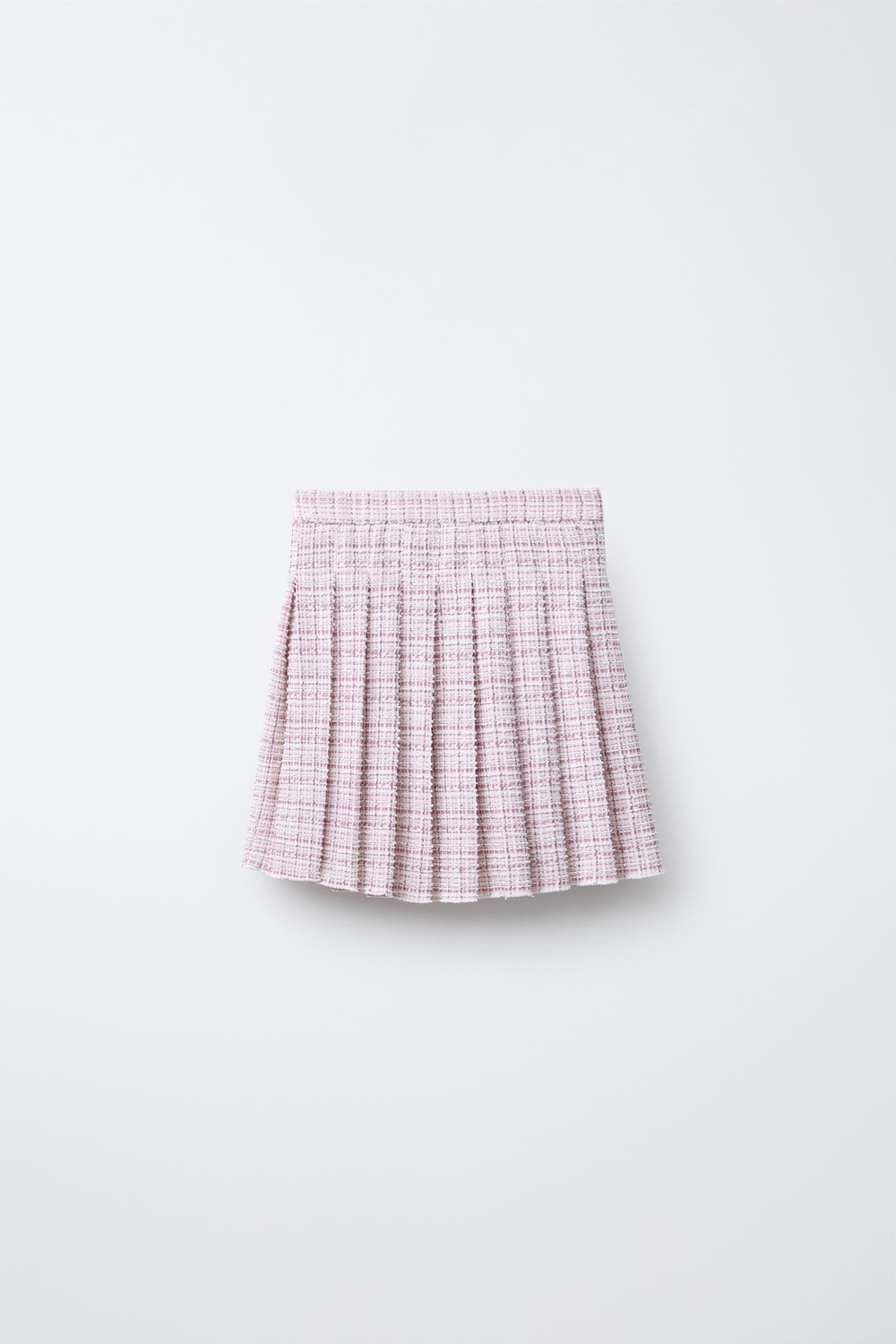 ZARA ЮБКА В СКЛАДКУ, РОЗОВЫЙ