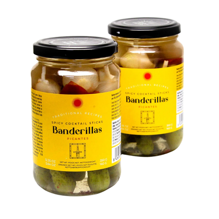 Маринованные овощи на шпажках Banderillas NAVI 450 мл