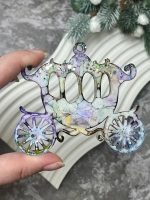 Новогодняя елочная игрушка Карета