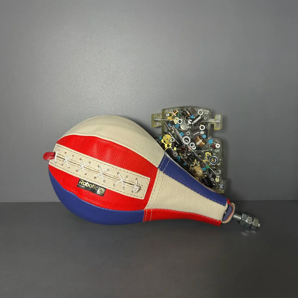 Груша Premium в сборе кожаная (цветная)