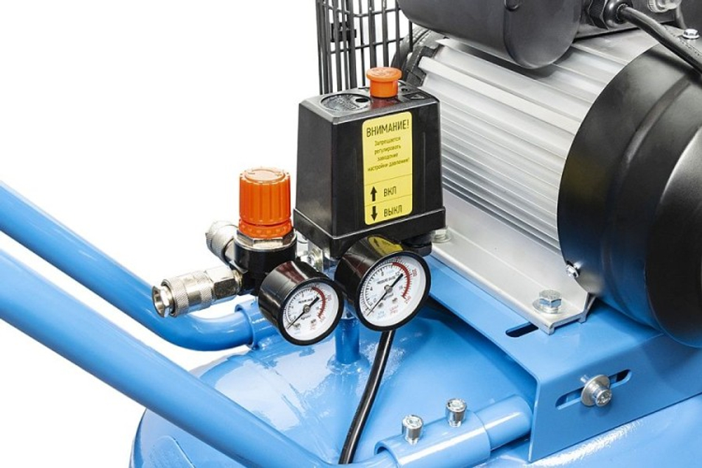 Компрессор поршневой STANKO ACH44513 230 В,  реcивер 100 л, 445л/мин