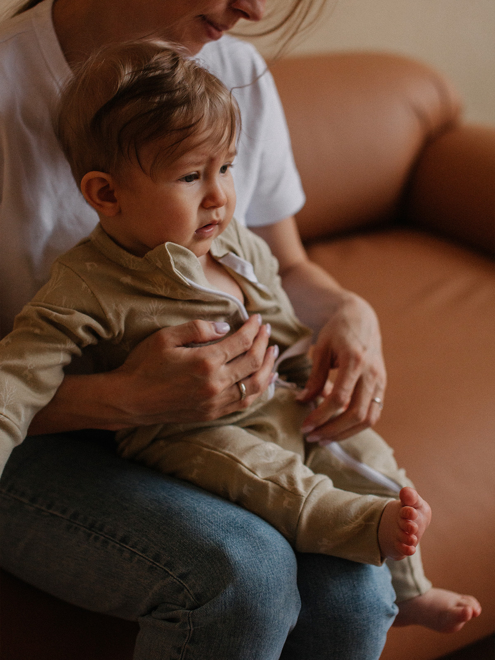 Комбинезон Mjölk Sleep and Play Лес, на манжетах