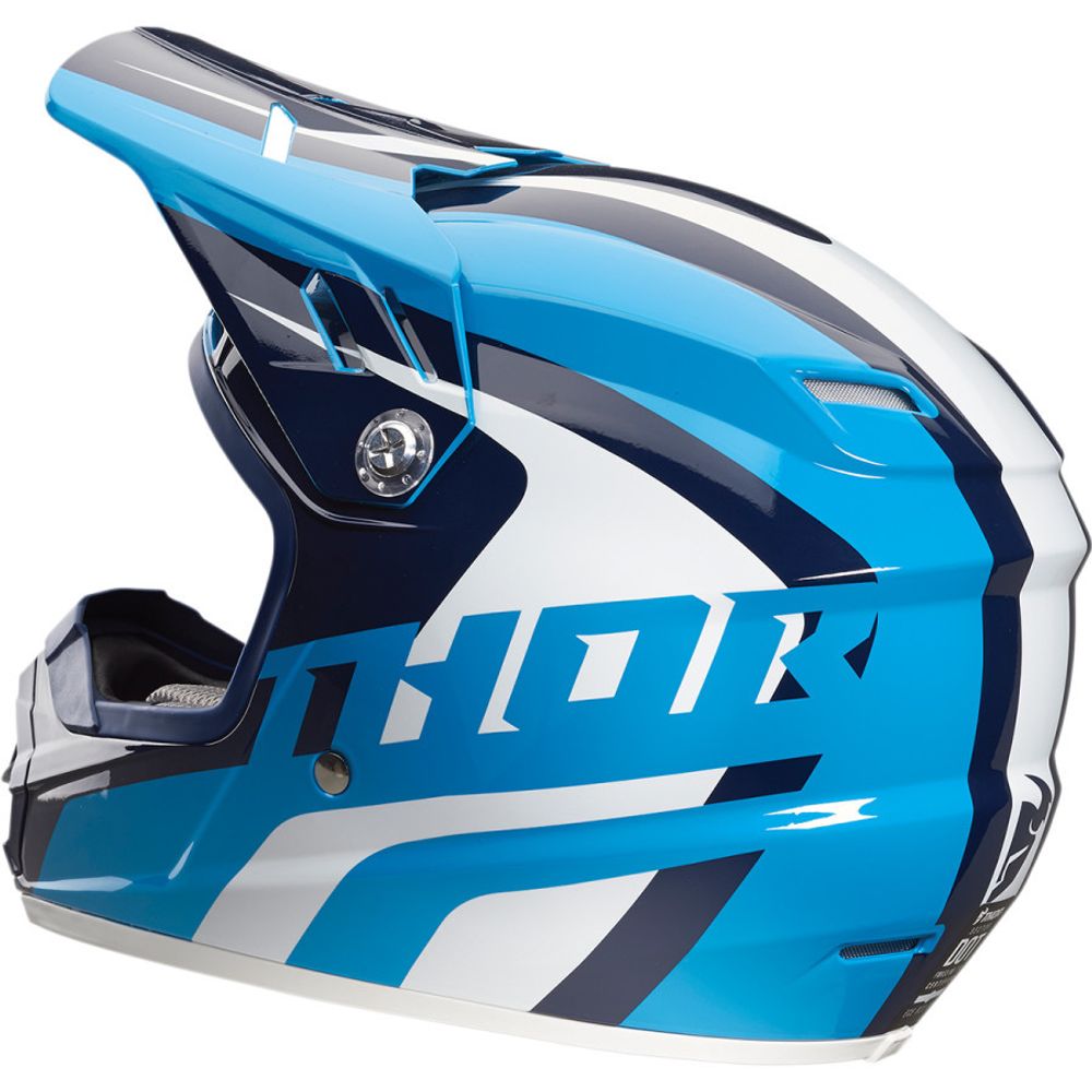 Ricochet Youth Helmet / Детский / Бело-синий