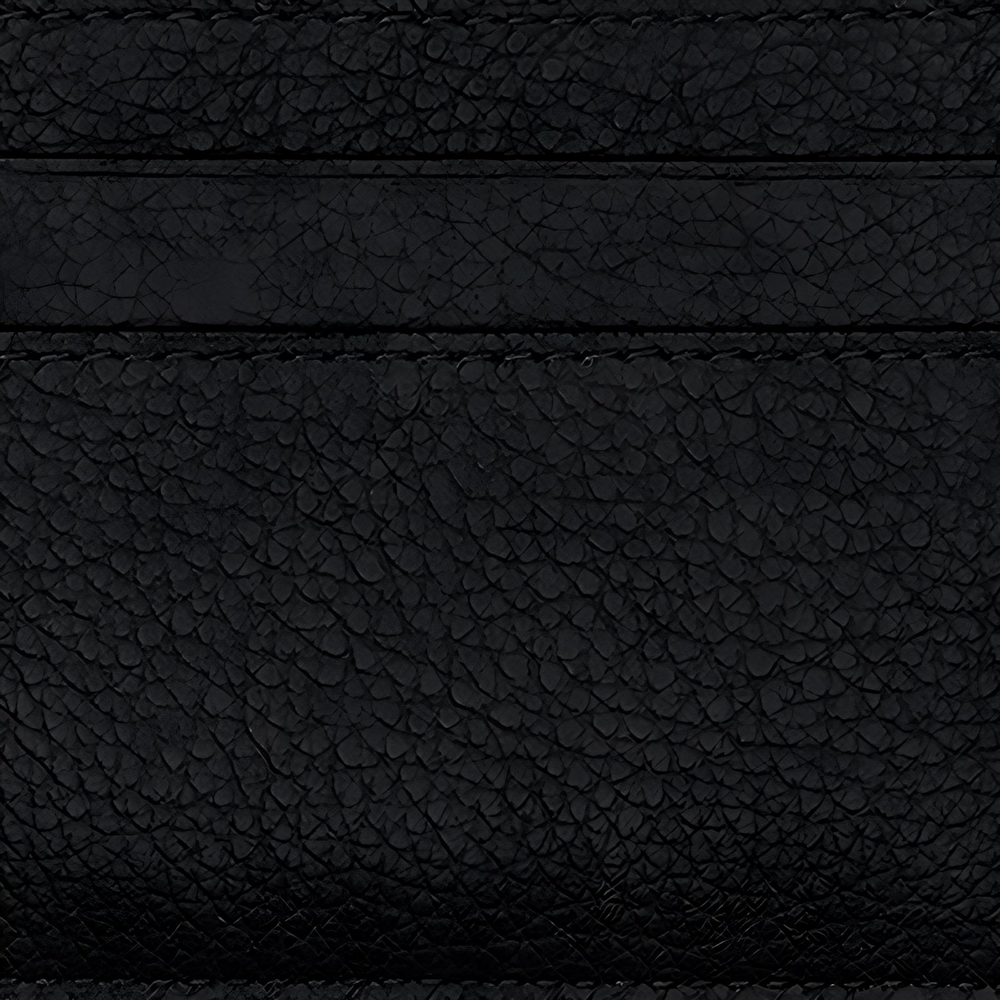 Balenciaga Cow Leather Card Holder Women"s Black