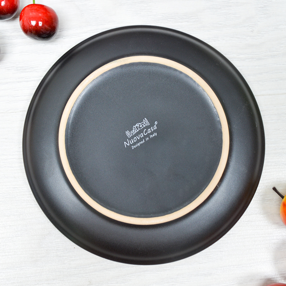 Тарелка десертная 18см Elite black