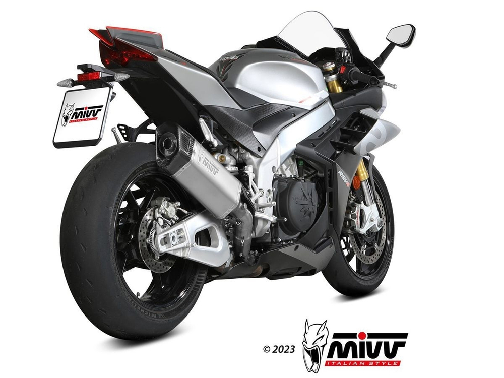 A.015.LR1T MIVV SR-1 TITANIUM SILENCER (RSV4)