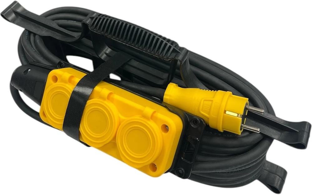 Удлинитель силовой iTOK i-CONNECT-COLOR-SUR-KG-315-3-54-40-YELLOW