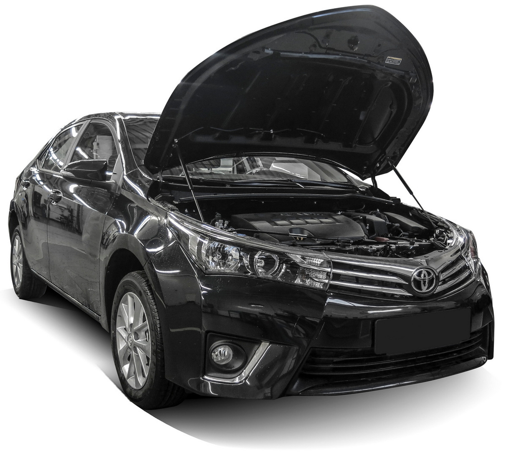 Упоры капота АвтоУпор для Toyota Corolla E160, E170 2012-2019, 2 шт., UTOCOR013