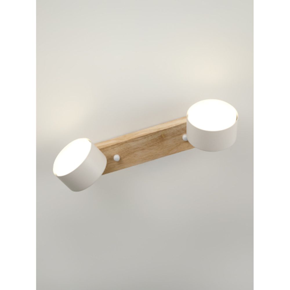 Светильник настенно-потолочный спот Rivoli Vivian 7078-702 2хGX53 15 Вт поворотный | Споты-Подсветки