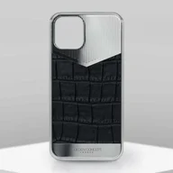 Чехол для iPhone 12 - Тисненная Кожа (Divided Leather Edition)