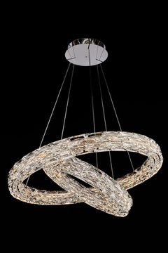 Подвесная люстра LED 96W LE3007/800-2K CH хром Lucie Leon