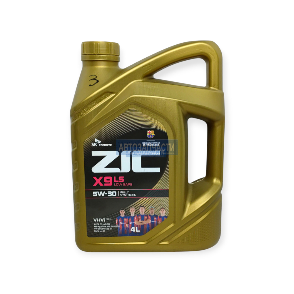 Масло моторное синтетическое ZIC TOP LS SAE 5w30 API SN C3 4л