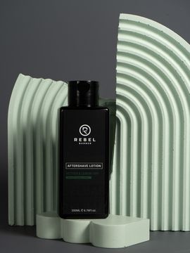 Премиальный лосьон после бритья REBEL BARBER Vetiver & Lemon 1957 200 мл