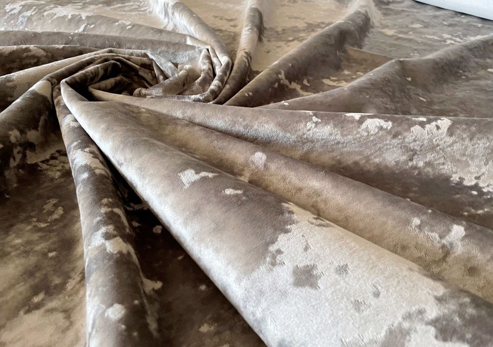 Велюр Джес 40 серо-коричневый