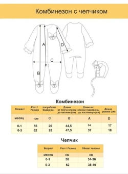 Комплект на выписку Fleole Новорожденного малыша