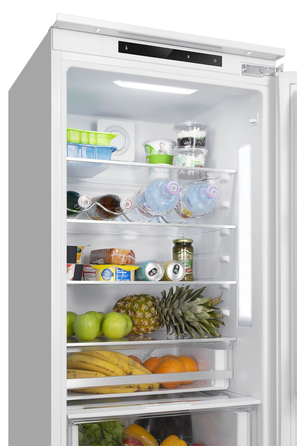 Встраиваемый холодильник Meferi MBR177 COMBI NO FROST POWER фото 5